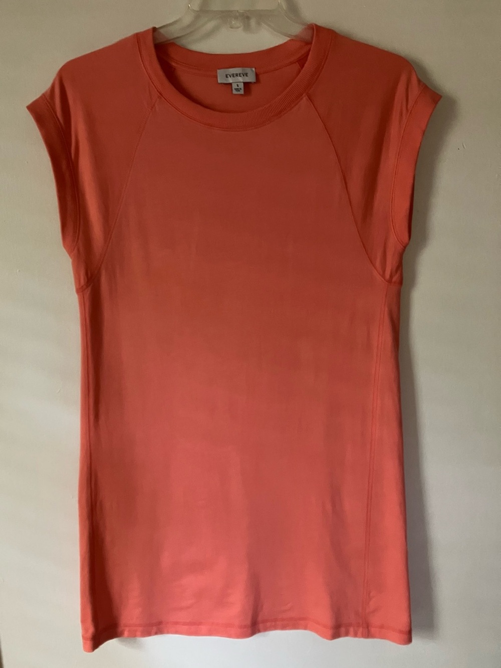 Evereve Coral Cap-Sleeve Tank Top